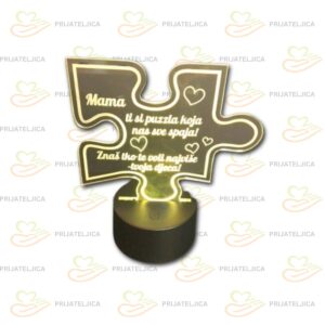 LED lampa Puzzla