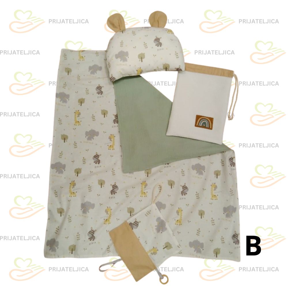 Prekrivač za bebe - ljetni set - Slika 2