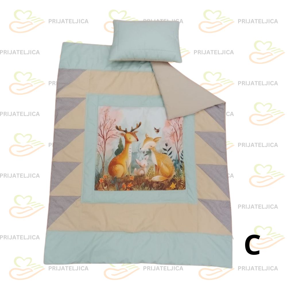 Prekrivač za bebe - zimski set - Slika 3